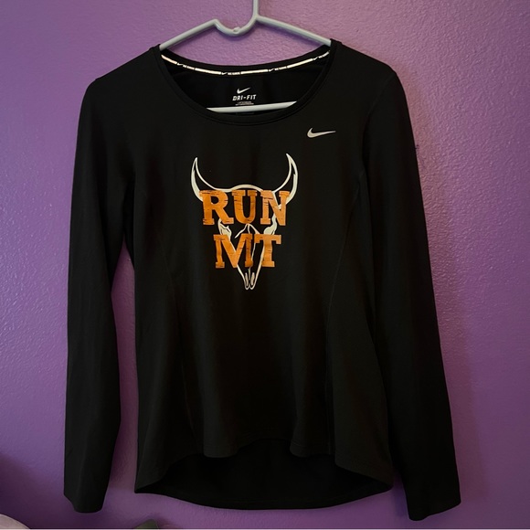 Nike Black NFL Team Long Sleeve T-shirt - Picture 1 of 4